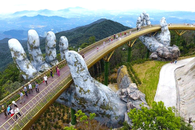 Golden bridge Vietnam - Voyage Vietnam